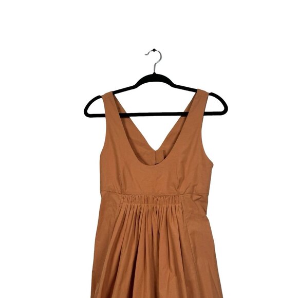 THREE GRACES LONDON Laurette‎ Maxi Orange Dress Women's Sz 4 or 6 - Picture 5 of 15